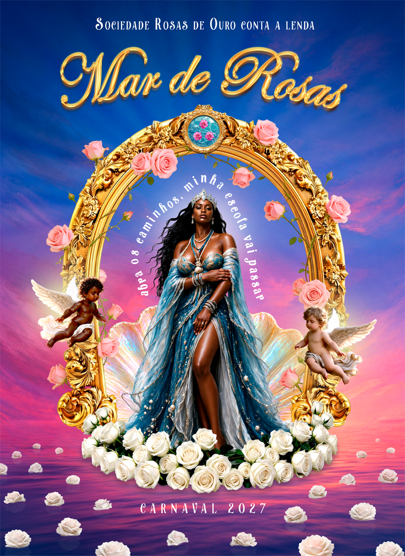 Logo Rosas de Ouro - Mar de Rosas 2027